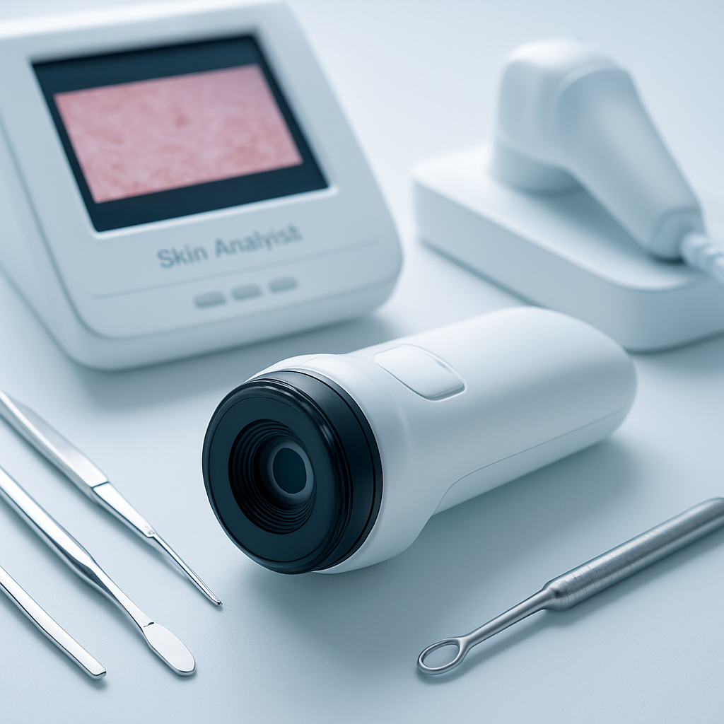 Dermatology clinical instruments and skin assessment equipment