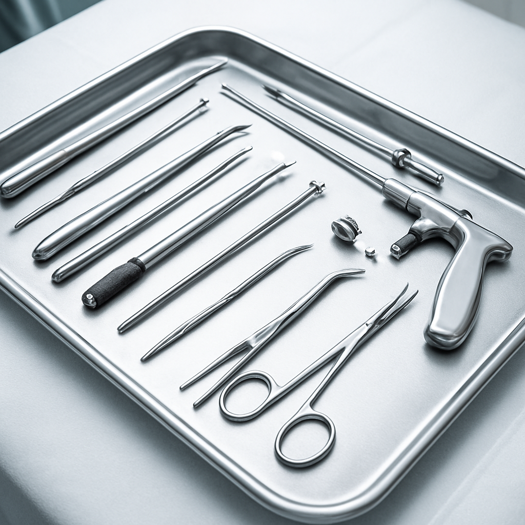 Sterile arthroscopic surgical instruments for shoulder procedures